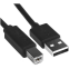 Кабель USB A (M) - USB B (M), 1.8м, Belkin F3U154BT1.8M