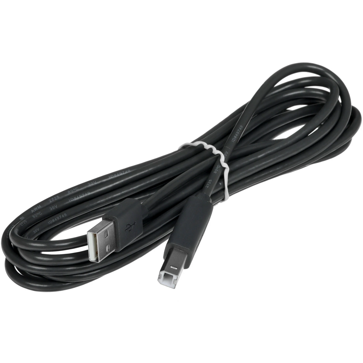 Кабель USB A (M) - USB B (M), 1.8м, Belkin F3U154BT1.8M - фото 2