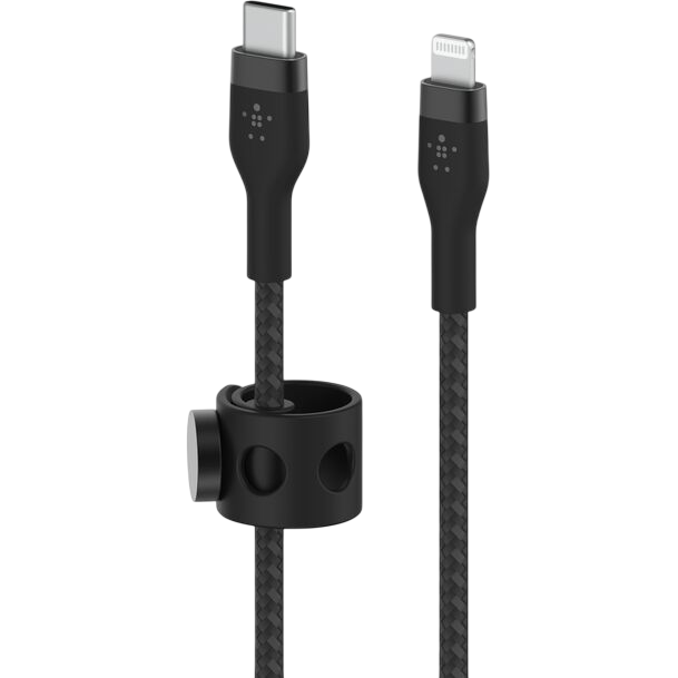 Кабель USB Type-C - Lightning, 1м, Belkin CAA011bt1MBK - фото 2