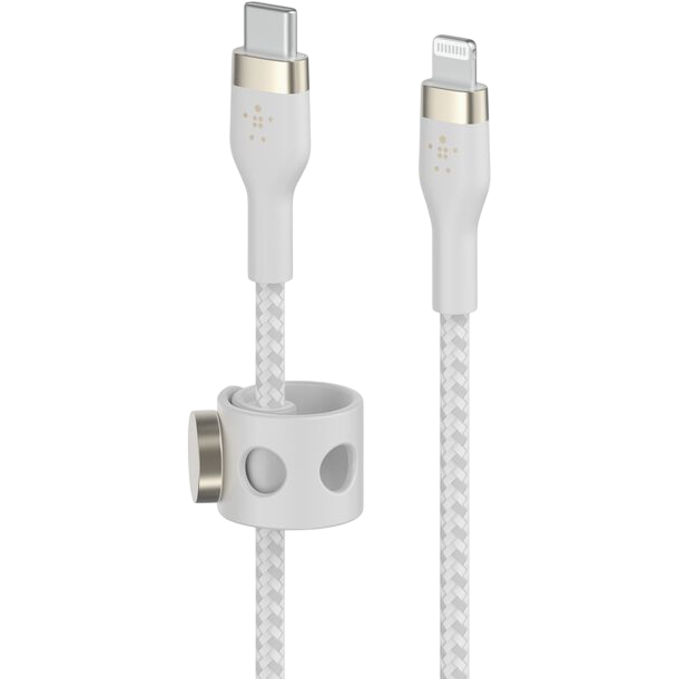 Кабель USB Type-C - Lightning, 1м, Belkin CAA011bt1MWH - фото 2