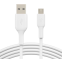 Кабель USB A (M) - microUSB B (M), 1м, Belkin CAB005bt1MWH