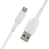 Кабель USB A (M) - microUSB B (M), 1м, Belkin CAB005bt1MWH