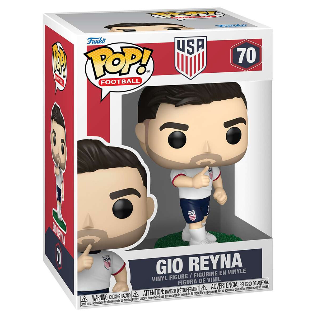 Фигурка Funko POP! Football USA Gio Reyna - 92715 - фото 2