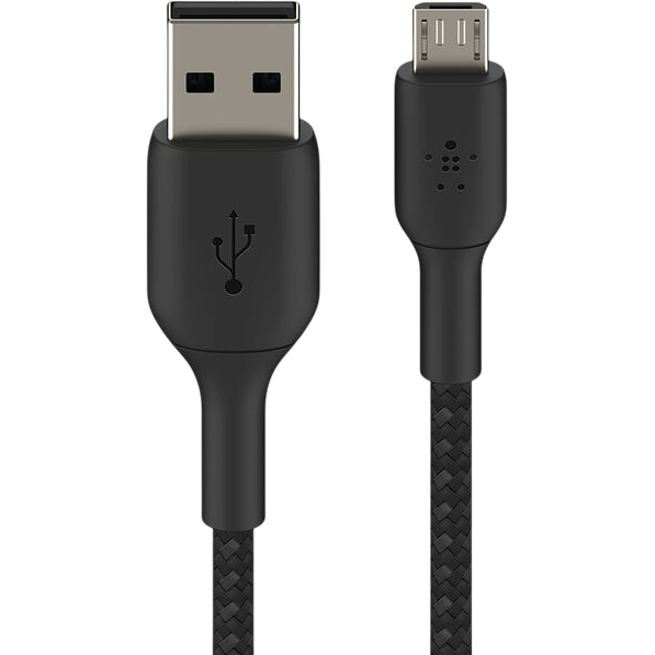 Кабель USB A (M) - microUSB B (M), 1м, Belkin CAB007bt1MBK