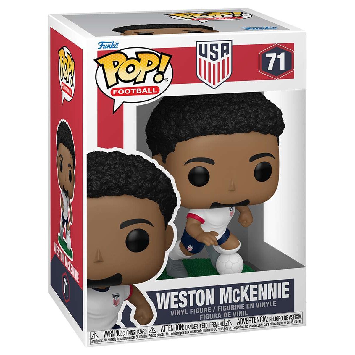 Фигурка Funko POP! Football USA Weston McKennie - 92716 - фото 2