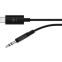 Кабель USB Type-C - 3.5 Jack, 0.9м, Belkin F7U079bt03-BLK - фото 3