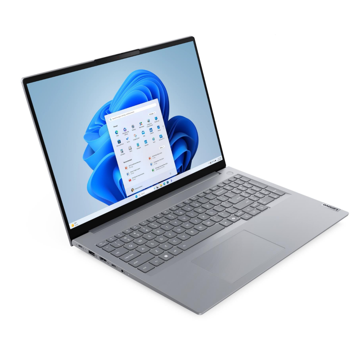 Ноутбук Lenovo ThinkBook 16 G8 IRL Arctic Grey (21SHA0A5FW) - фото 2