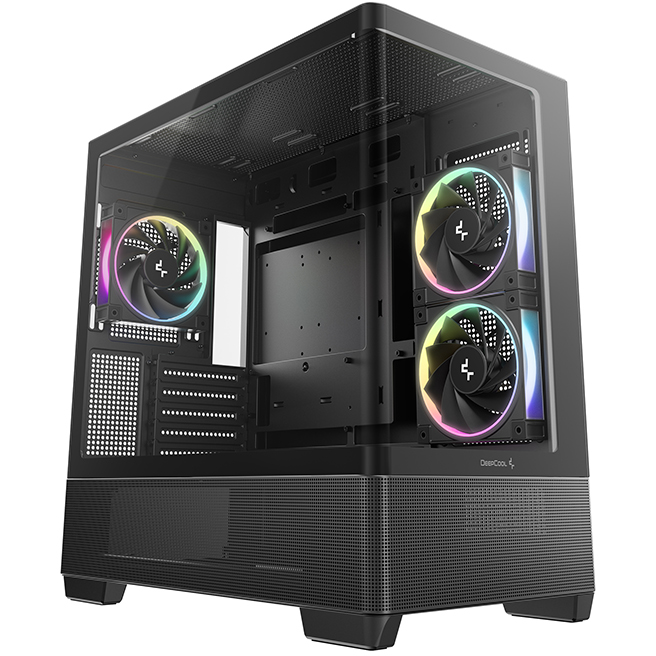 Корпус DeepCool CG380U 3F Black - R-CG380U-BKAGM3-G