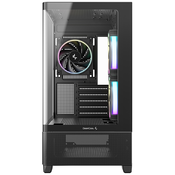 Корпус DeepCool CG380U 3F Black - R-CG380U-BKAGM3-G - фото 2