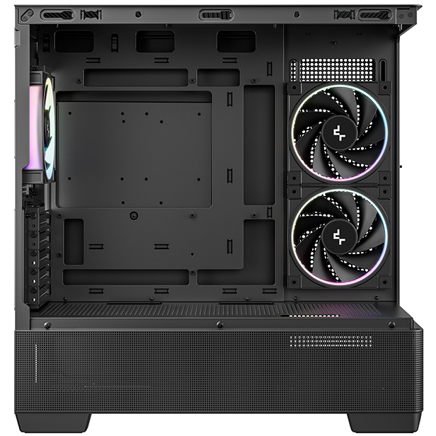Корпус DeepCool CG380U 3F Black - R-CG380U-BKAGM3-G - фото 4