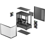 Корпус DeepCool CG380U 3F Black (R-CG380U-BKAGM3-G)