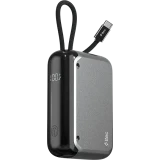 Внешний аккумулятор ttec ReCharger LCD 10.000mAh 30W Black/Grey (2BB228UG)