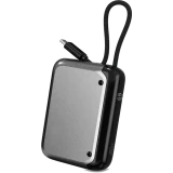 Внешний аккумулятор ttec ReCharger LCD 10.000mAh 30W Black/Grey (2BB228UG)