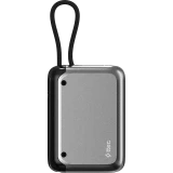Внешний аккумулятор ttec ReCharger LCD 10.000mAh 30W Black/Grey (2BB228UG)