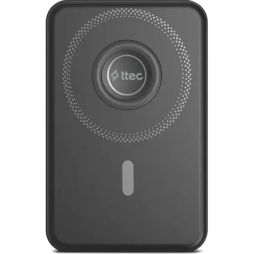 Внешний аккумулятор ttec ReCharger M 10.000mAh MagSafe 20W Black - 2BB240S