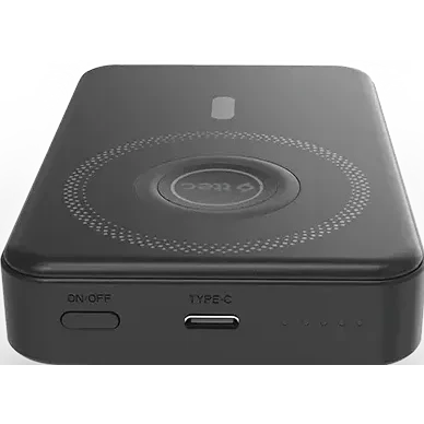 Внешний аккумулятор ttec ReCharger M 10.000mAh MagSafe 20W Black - 2BB240S - фото 5