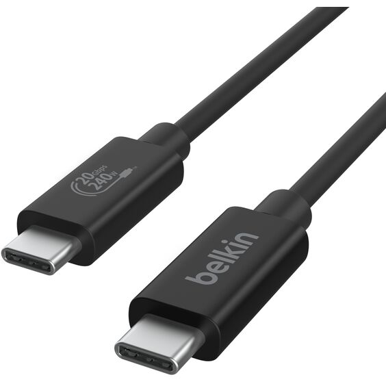 Кабель USB Type-C - USB Type-C, 2м, Belkin INZ004bt2MBK - фото 4