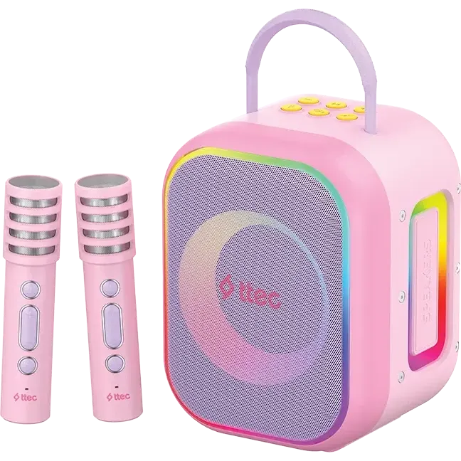 Портативная акустика ttec VocalMate Pink - 2BH18BP - фото 2