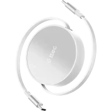 Кабель USB Type-C - USB Type-C, 1.2м, ttec 2DK65G White