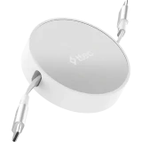Кабель USB Type-C - USB Type-C, 1.2м, ttec 2DK65G White