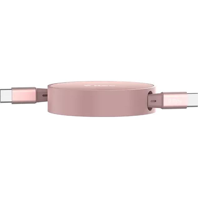 Кабель USB Type-C - USB Type-C, 1.2м, ttec 2DK65P Pink - фото 6