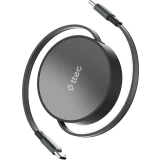 Кабель USB Type-C - USB Type-C, 1.2м, ttec 2DK65S Black