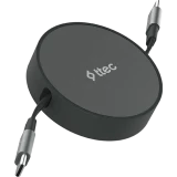 Кабель USB Type-C - USB Type-C, 1.2м, ttec 2DK65S Black