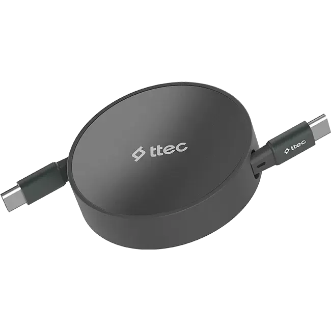 Кабель USB Type-C - USB Type-C, 1.2м, ttec 2DK65S Black - фото 3
