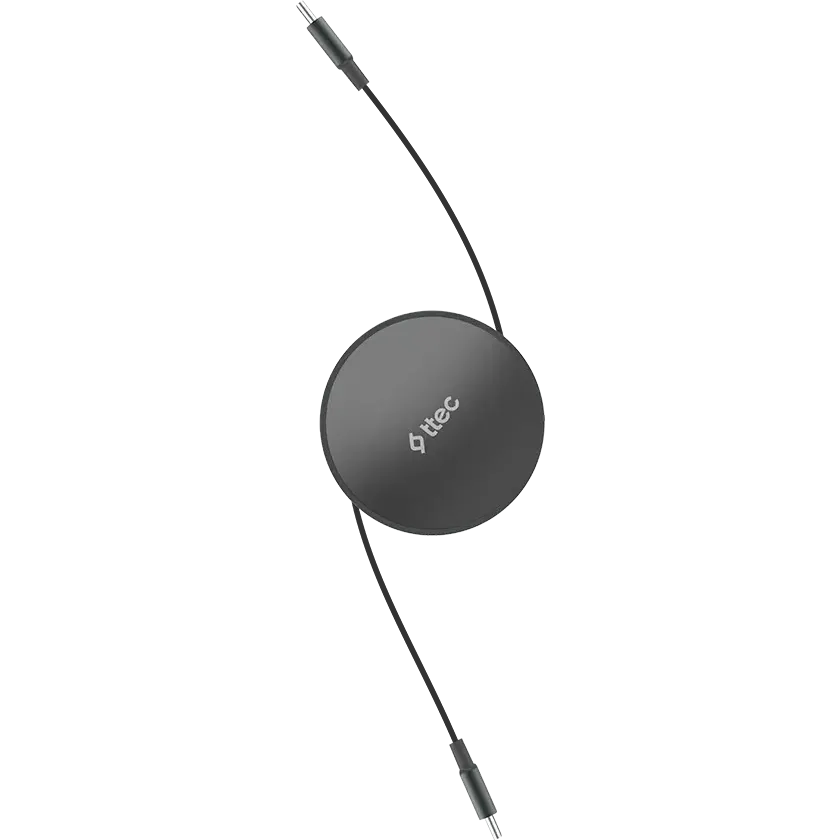 Кабель USB Type-C - USB Type-C, 1.2м, ttec 2DK65S Black - фото 5