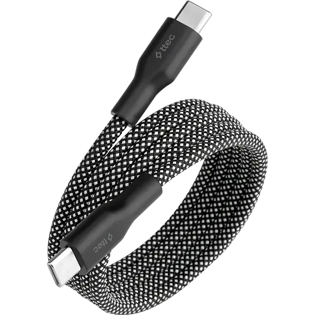 Кабель USB Type-C - USB Type-C, 1м, ttec 2DK61S Black