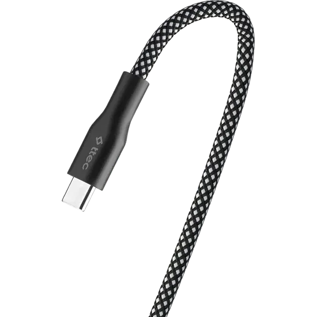 Кабель USB Type-C - USB Type-C, 1м, ttec 2DK61S Black - фото 7
