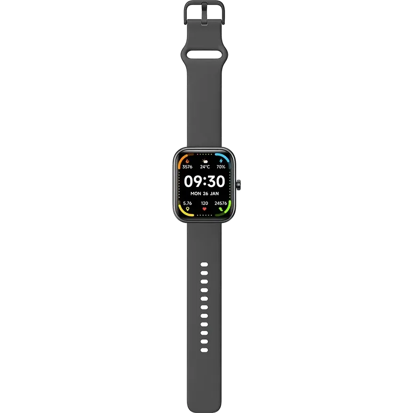 Умные часы ttec Tempus 47mm Rectangular Case Black (2S09WS) - фото 5