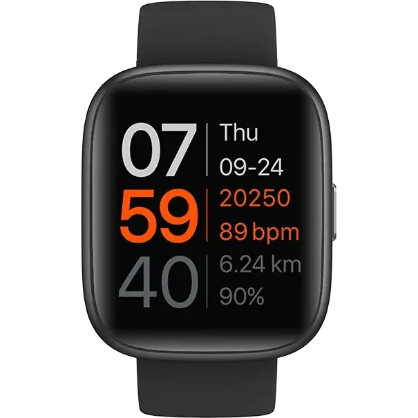 Умные часы ttec Tempus 47mm Rectangular Case Black (2S10WS) - фото 2