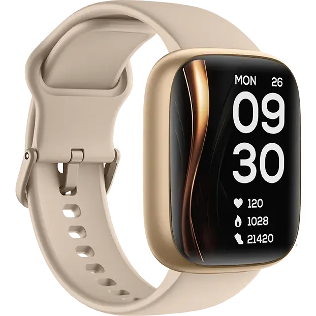 Умные часы ttec Tempus 47mm Rectangular Case Gold (2S10WA) - фото 3