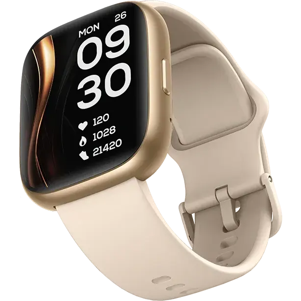Умные часы ttec Tempus 47mm Rectangular Case Gold (2S10WA) - фото 4