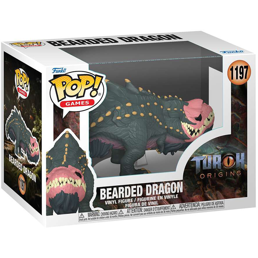 Фигурка Funko POP! Games Turok Bearded Dragon - 91469 - фото 2