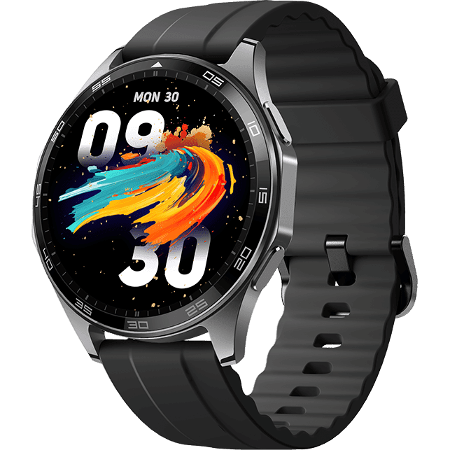 Умные часы ttec Tempus Pro 47mm Amoled Screen Round Case Black - 2S12WS