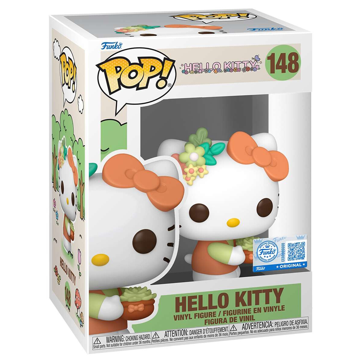 Фигурка Funko POP! Hello Kitty Hello Kitty with Plants - 92042 - фото 2