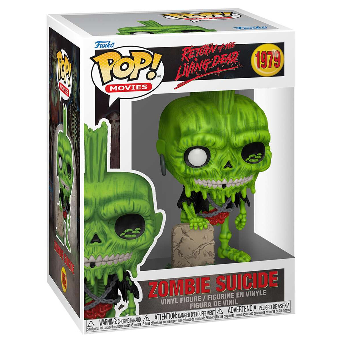 Фигурка Funko POP! Movies Return of the Living Dead Zombie Suicide - 90315 - фото 2