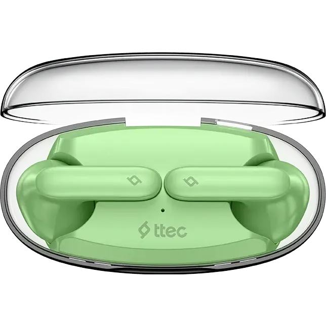 Гарнитура ttec AirBeat Glace Lemon Green - 2KM170LY - фото 3