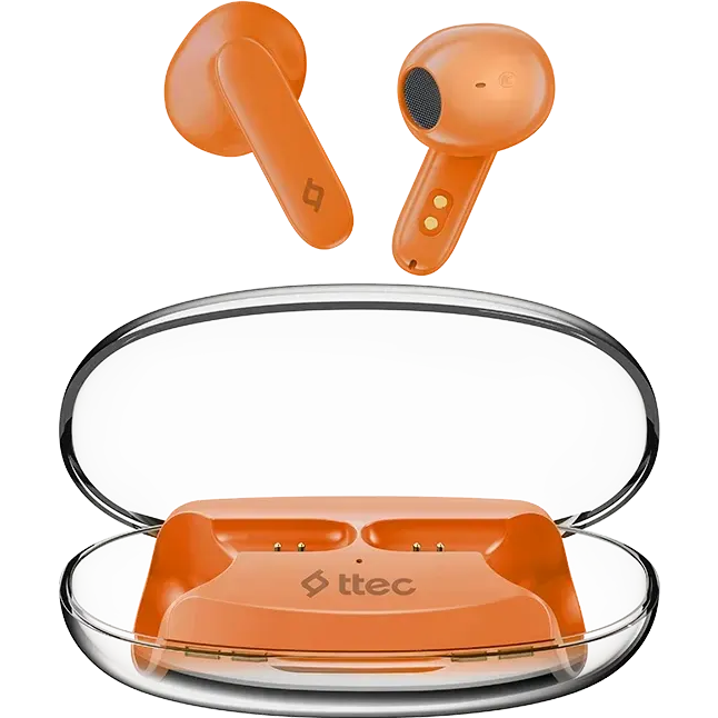 Гарнитура ttec AirBeat Glace Coral Orange - 2KM170MT