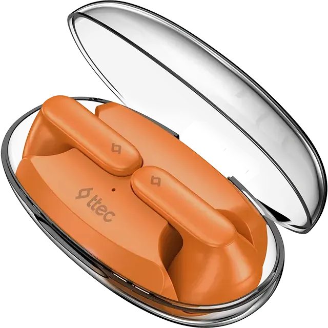 Гарнитура ttec AirBeat Glace Coral Orange - 2KM170MT - фото 4