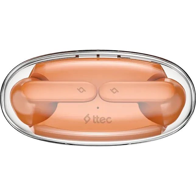 Гарнитура ttec AirBeat Glace Coral Orange - 2KM170MT - фото 5
