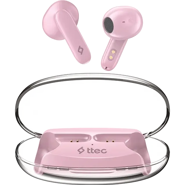 Гарнитура ttec AirBeat Glace Powder Pink - 2KM170PP