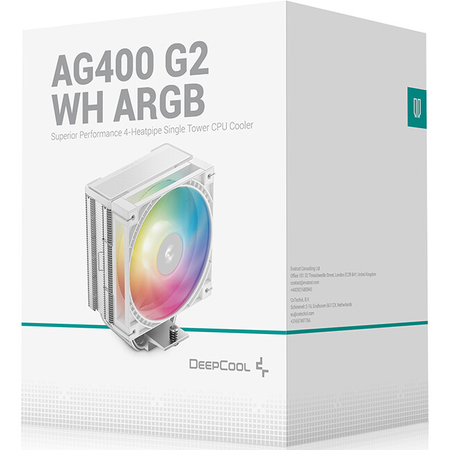 Кулер DeepCool AG400 G2 WH ARGB - фото 7