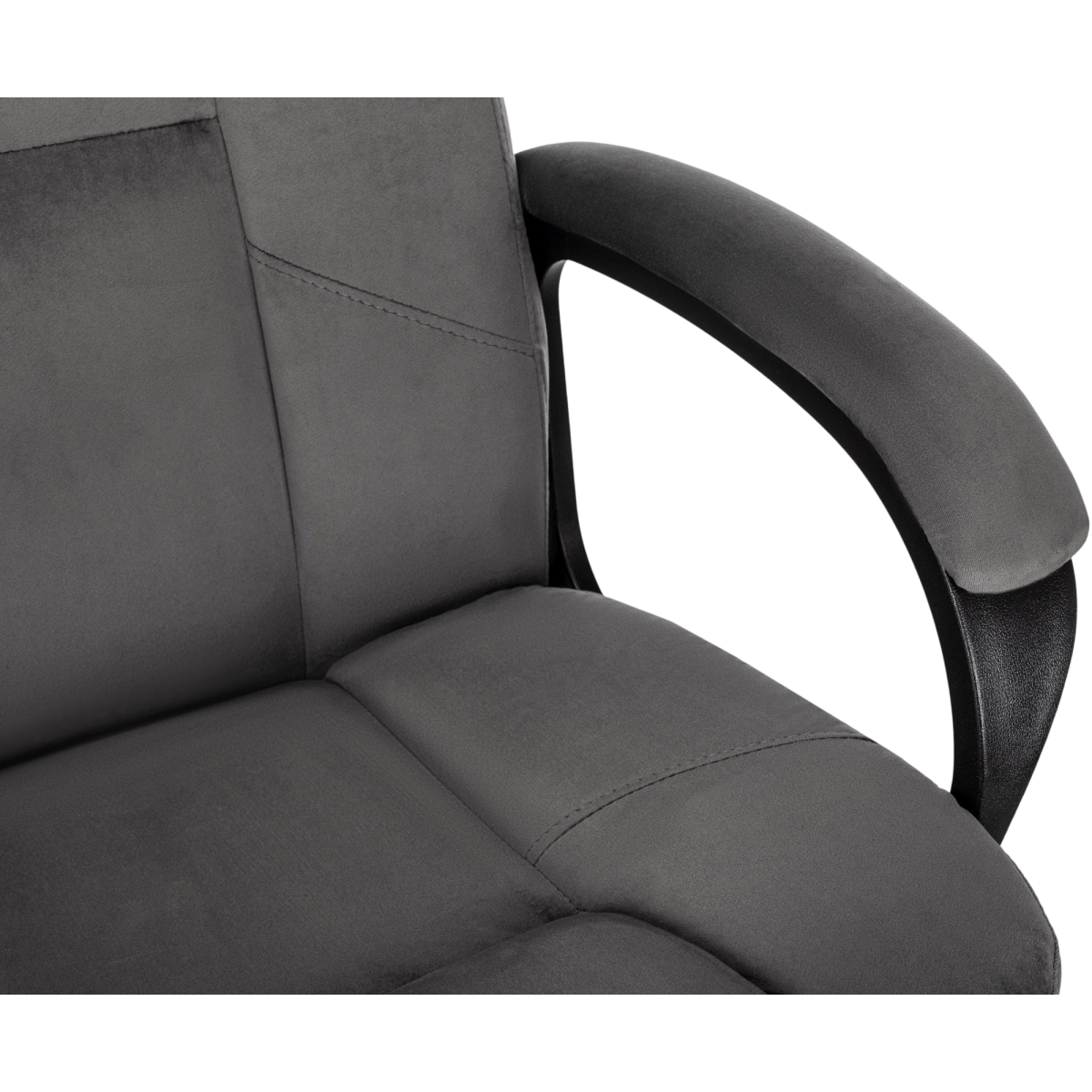 Офисное кресло Бюрократ CH-800 Grey - CH-800/FABR-DGREY - фото 7