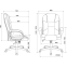 Офисное кресло Бюрократ CH-800 Grey - CH-800/FABR-DGREY - фото 11