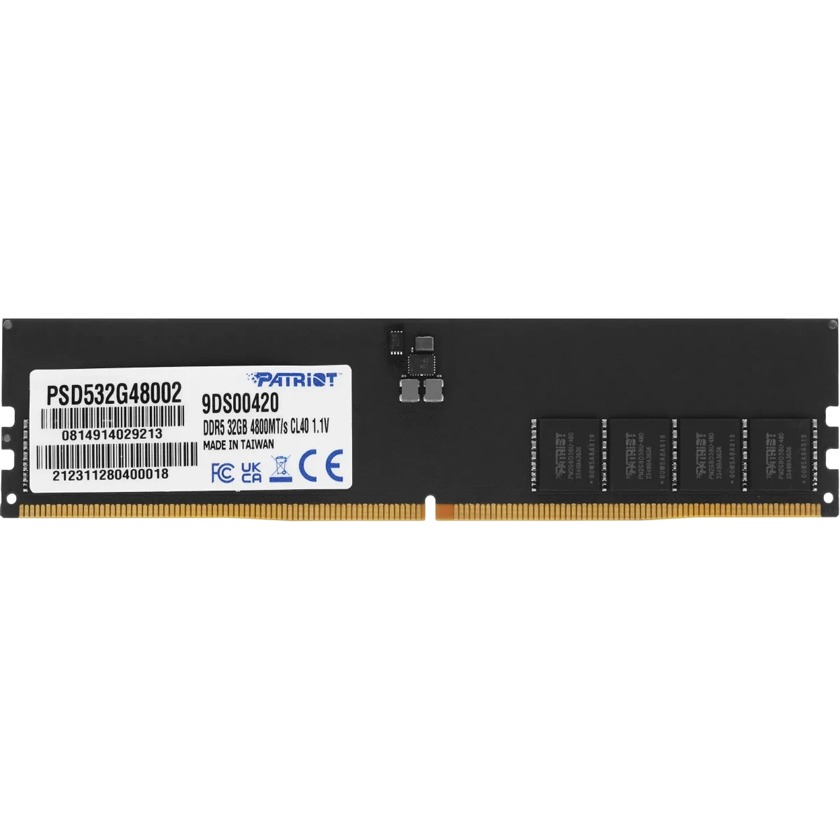 Оперативная память 32GB DDR5 4800MHz Patriot Signature (PSD532G48002)
