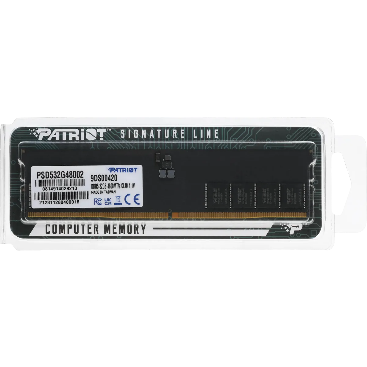 Оперативная память 32GB DDR5 4800MHz Patriot Signature (PSD532G48002) - фото 3