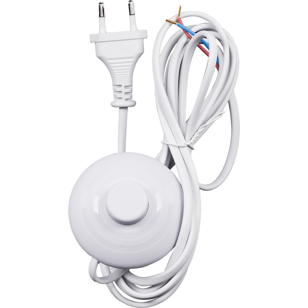 Кабель питания Schuko - без разъёма, 2.5м, SmartBuy SBE-06-P13-w